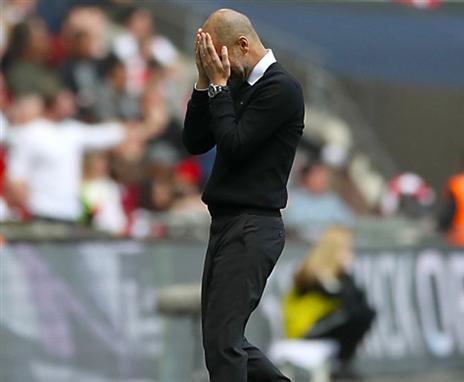 ציון דרך שלילי לגווארדיולה (Getty)