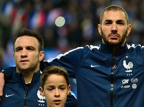 הצמד בימים יפים יותר במדי צרפת (getty)