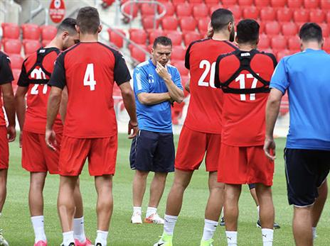 האדומים עברו הכנה מדוקדקת לקראת הונבד (צילום: אלן שיבר)