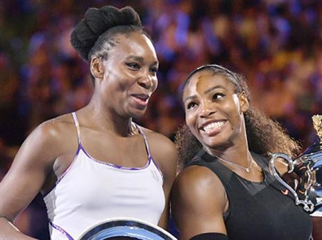 "מנסה לשאוב כוחות מאחותי". האחיות וויליאמס (Getty)