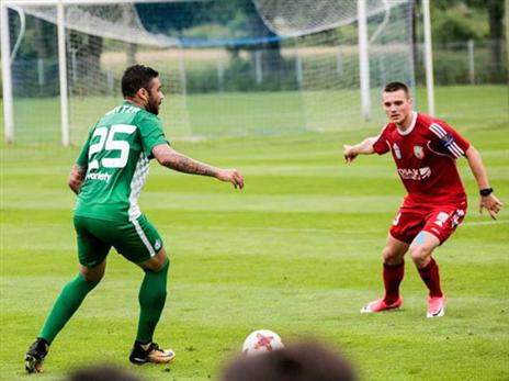 קאיו במחנה. חיפה רוצה שיירד במשקל (האתר הרשמי מכבי חיפה)