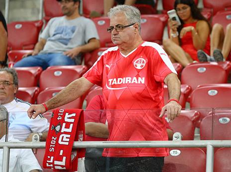 אוהדי ב"ש חזרו הביתה עם הראש למטה (צילום: דני מרון)