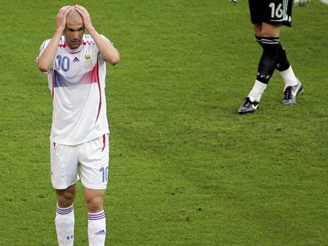 נגח במטראצי. זידאן (getty)