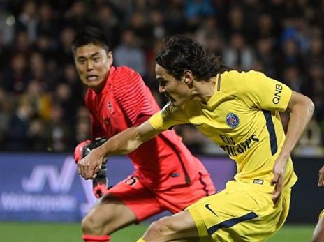 קבאני הרבה להחמיץ, אבל חגג צמד (getty)