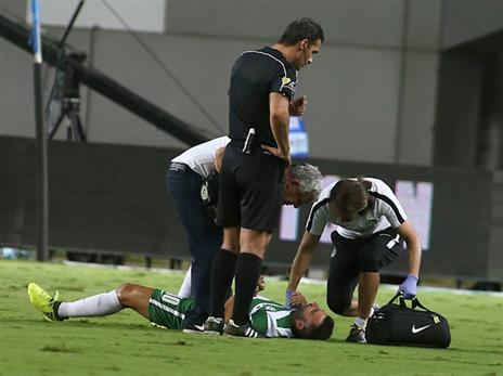 בחיפה מקווים שאזולאי לא סובל מקרע בגיד (אלן שיבר)