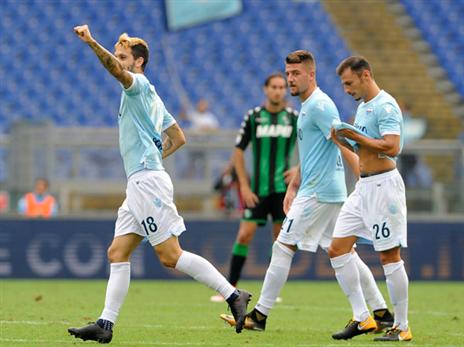 אחלה קבוצה. לאציו (getty)