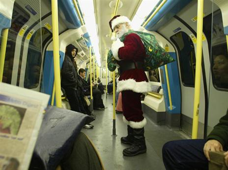 סנטה מוותר על האיילים ובוחר בטיוב (Getty Image)