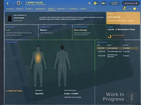 המרכז הרפואי שעוזר כדי להבין את הפציעות ואת זמני ההיעדרות טוב יותר