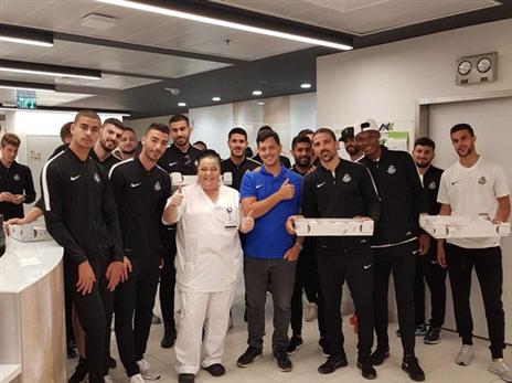 מצווה מבורכת. שחקני אשדוד