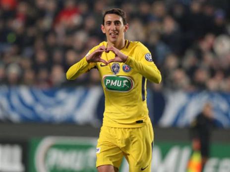 בינתיים הוא כאן. צמד לדי מריה (getty)