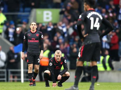 ארסנל שוקעת (GETTY)