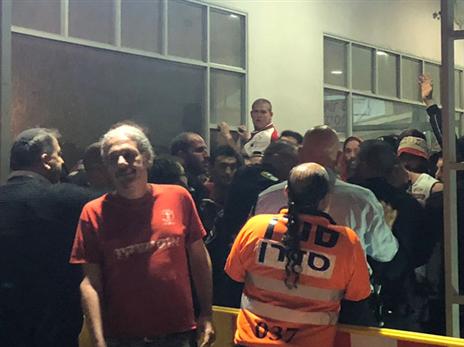 התקרית ביציע נגמרה יפה