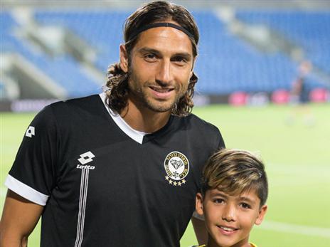 ברק בדש, כנראה בעונתו האחרונה כשחקן פעיל. (עודד קרני)