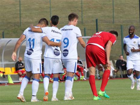 ביטוביה לא עשתה בעיות לצהובים (באדיבות מכבי ת"א, האתר הרשמי)