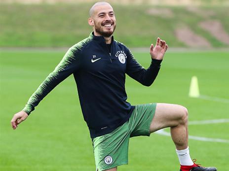 דויד סילבה חוזר לסגל סיטי (getty)