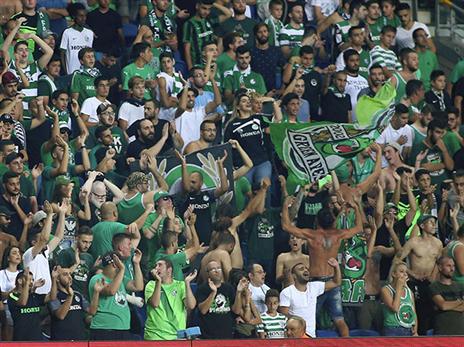 רוב ירוק ביציעי סמי עופר (אלן שיבר)