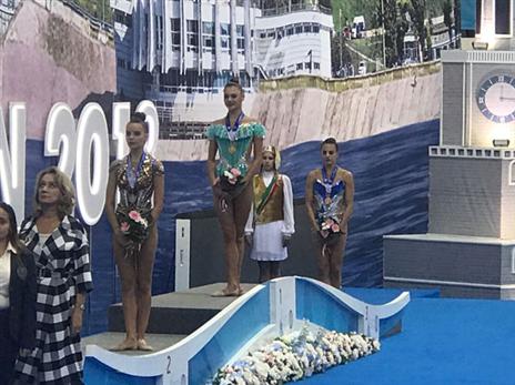 אשרם. מפודיום לפודיום (באדיבות איגוד ההתעמלות)