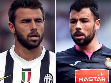 אנדראה ברצאלי וחאבי פואגו. אילולא החולצות, קשה לדעת מי זה מי