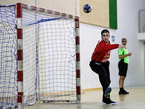 יהב שמיר, שוער בן 19 בלבד (הדר ואן קולא, איגוד הכדוריד)