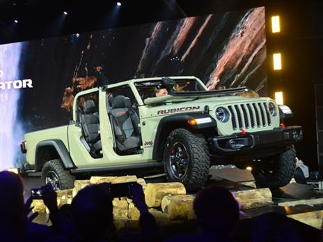 ג'יפ גלדיאטור החדש (צילום: יצרן)