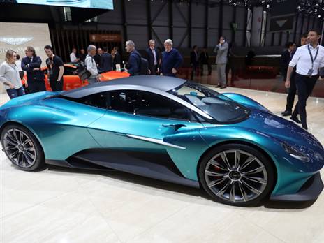 אסטון מרטין נוספת שהוצגה בז'נבה היא ה-וונקטיש קונספט ויז'ן. תגיע לייצור רק בעוד 3 שנים עם מנוע היברידי המפיק מעל 800 כ"ס