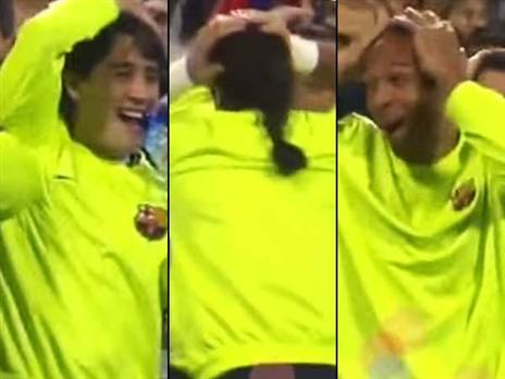 הנרי, פינטו ובוז'אן אחרי הגול