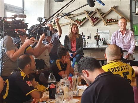 "אוהדים בכל גרמניה טוענים שאנחנו אמיצים"