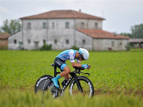 בדרך להשלמת הגראנד טור הראשון בקריירה. גיא ניב (Gettyimages)