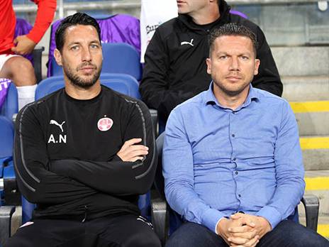 נוסבאום עם בכר על ספסל ב"ש. יוצא לדרך חדשה (אודי ציטיאט)