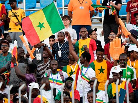 אוהדי סנגל בקהיר (Getty)