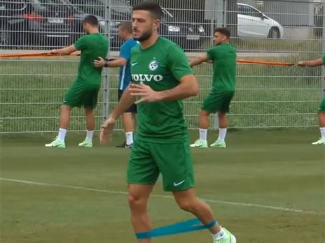 אשכנזי. הרשים את הצוות (האתר הרשמי של מכבי חיפה)