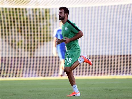 עומר פדידה. שער שלישי העונה (צילום: ברני ארדוב)