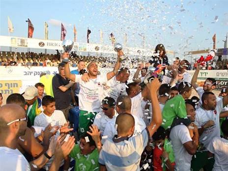 (צילום:  ליגת "בנק יהב" כדורגל חופים)