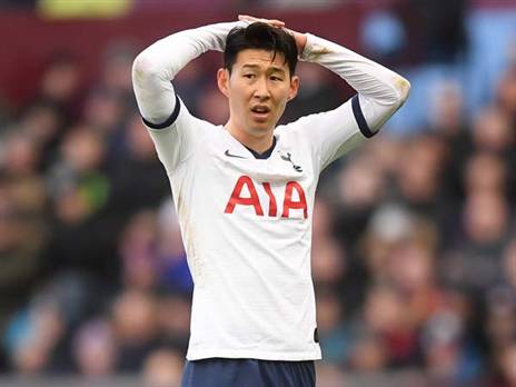 סון. ההתקפה של טוטנהאם על הכתפיים שלו (Getty)