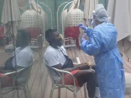 המטוש בדרך לאף של האנטר. מכבי ת"א עורכת בדיקות עצמאיות (האתר הרשמי)