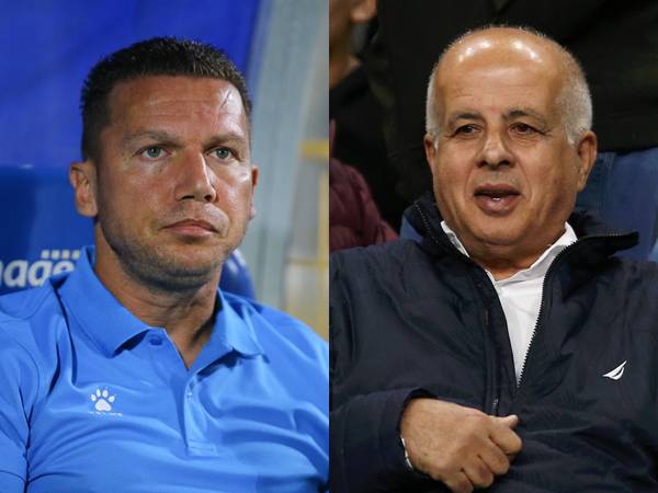 היו"ר, והמאמן. לוזון ובכר