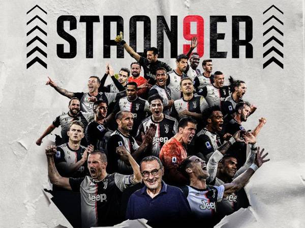 אליפות תשיעית ברציפות (יובנטוס, רשמי)