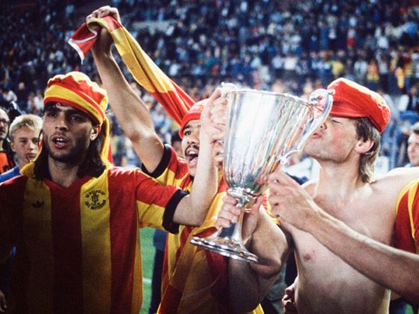 קומאן ואוחנה ברגע בלתי נשכח. יצליחו גם בבית"ר? (GETTY)