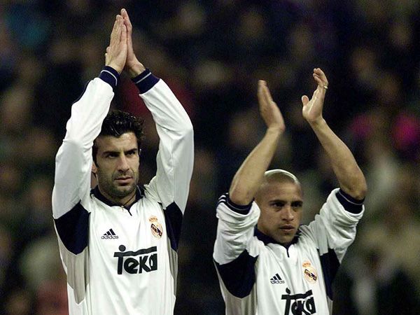 "תמיד כיף לי לשחק עם לואיס פיגו" (Getty)