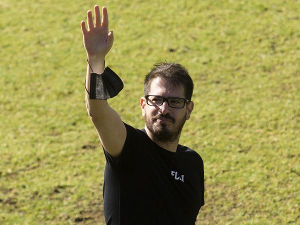 חוגג. ישתף פעולה עם לאפורטה? (Getty)