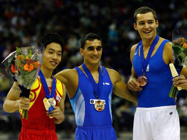 המדליה הראשונה. שטילוב באליפות העולם (gettyimages)