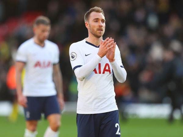 אריקסן במדי טוטנהאם. בשיאו היה מהטובים בליגה האנגלית (Getty)