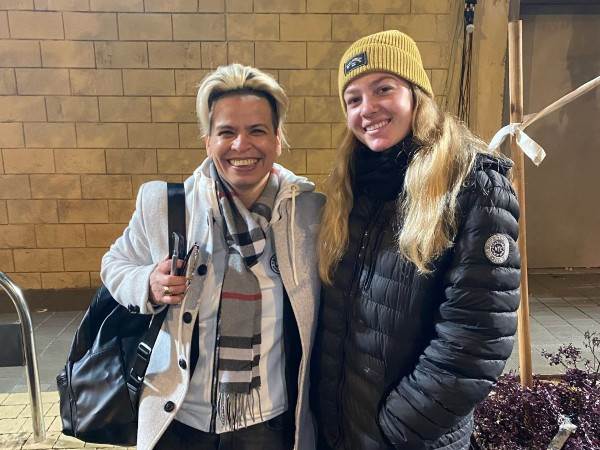 עזרה לה מאוד. סילבי ז'אן עם קוזנצוב