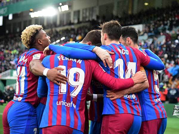 ברצלונה חגגה (GETTY)