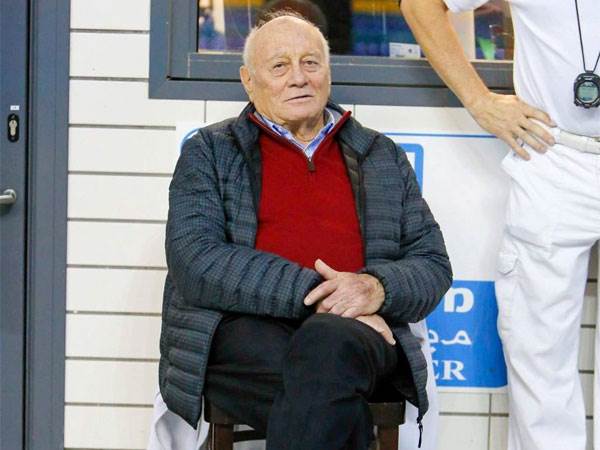 נחום בוך ז"ל בבריכה בווינגייט (צילום: גיא יחיאלי, באדיבות איגוד השחייה)