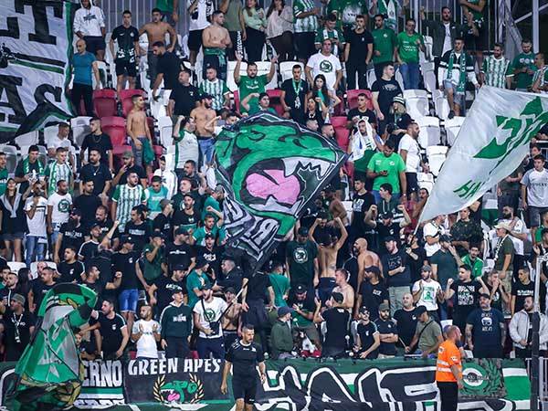 כ-3,000 יגיעו. אוהדי מכבי חיפה (מאור אלקסלסי)