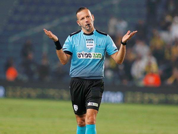 ינהל את המשחק בבלומפילד. גרינפלד (צילום: אלן שיבר)