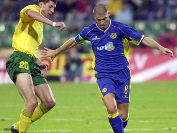 אבי נמני. הפך לאגדה במכבי תל אביב (GETTY)