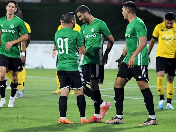 הירוקים יערכו מחר ניסוי כלים ראשון במחנה (צילום: ראובן כהן, האתר הרשמי של מכבי חיפה)