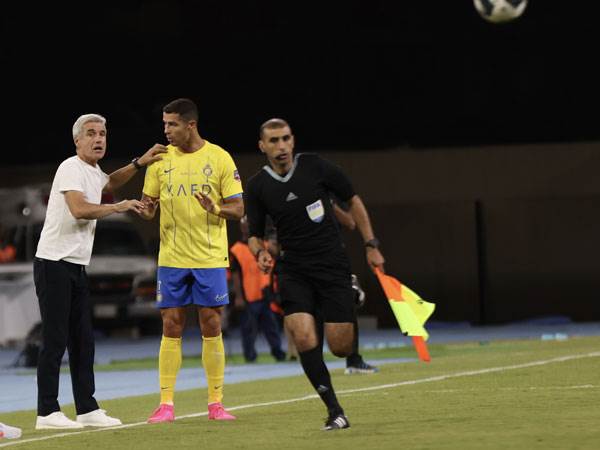 רונאלדו. מכל הרשתות בכל העולם, הכדור נכנס דווקא לרשת של קזבלנקה (Getty)